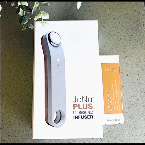 ANTI-AGING TOOL Jenu PLUS ultrasonic infuser ROSE GOLD skincare tool anti aging - Picture 2 of 13